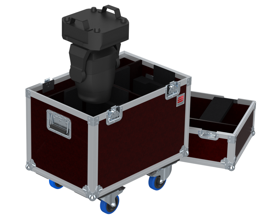 Santosom Moving Head Flight case ECO, 2x EUROLITE LED TMH-75 Hybrid