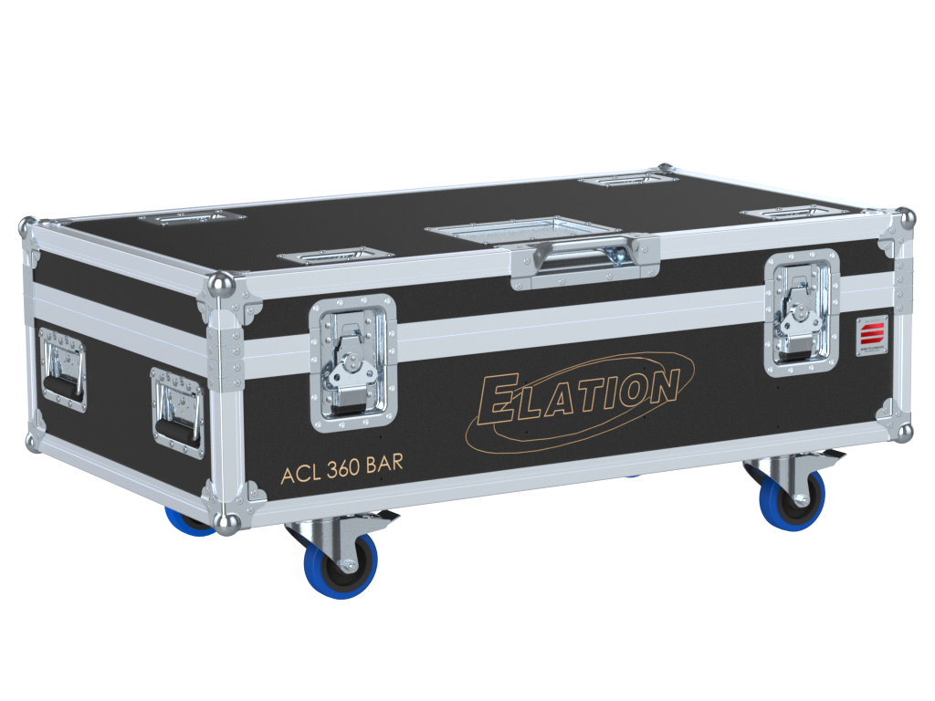 Santosom Moving Head Flight case PRO, 4x Elation ACL 360 Bar