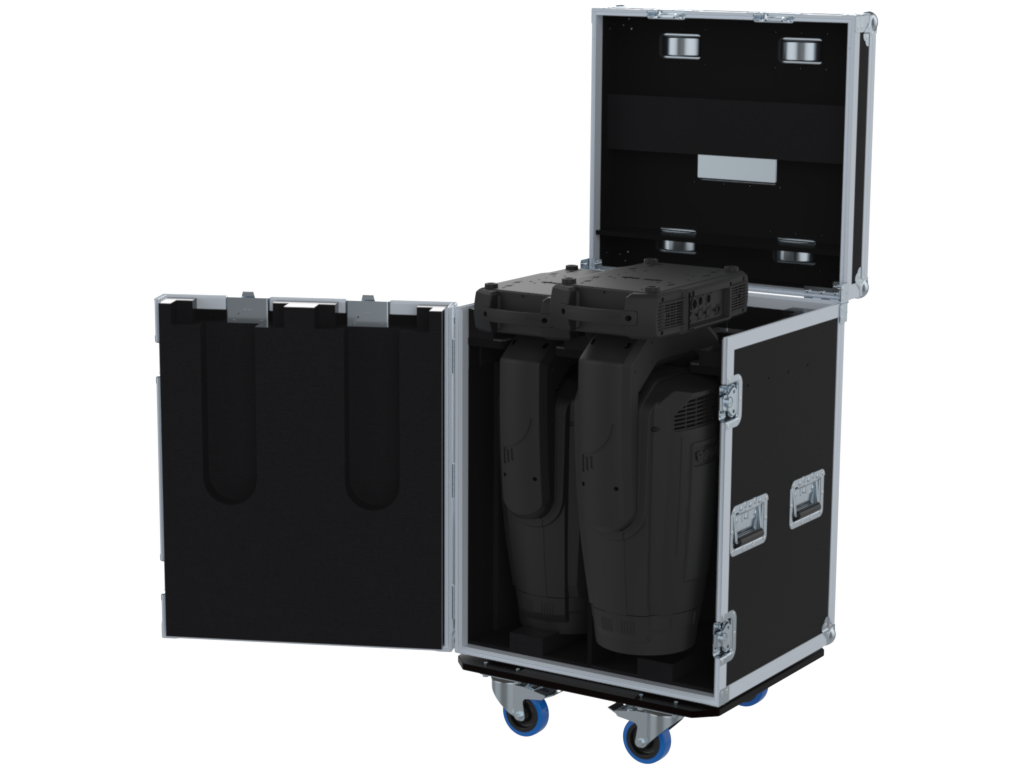 Santosom Moving Head Flight case PRO, 2x Robe Esprite