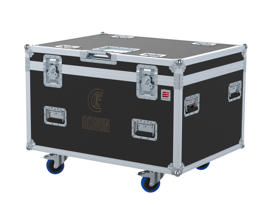 Santosom Moving Head Flight case PRO, 4x CLF AORUN