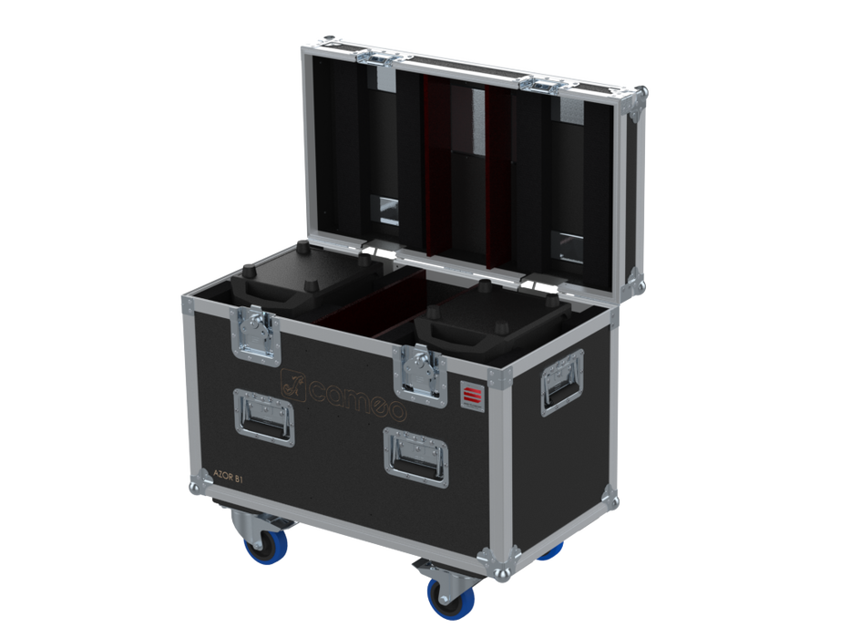 Santosom Moving Head Flight case PRO, 2x Cameo Azor B1
