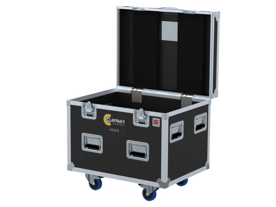 Santosom Moving Head Flight case PRO, 2x Clay Paky Midi-B (No Foam)