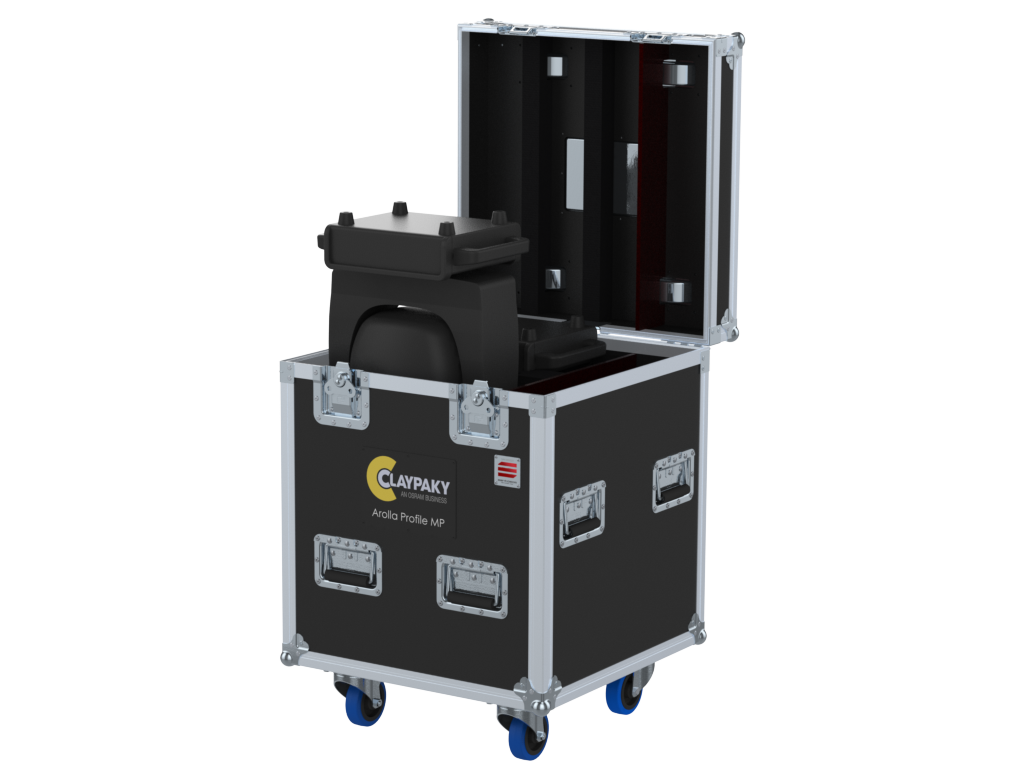 Santosom Moving Head Flight case PRO, 2x Clay Paky Arolla Profile MP