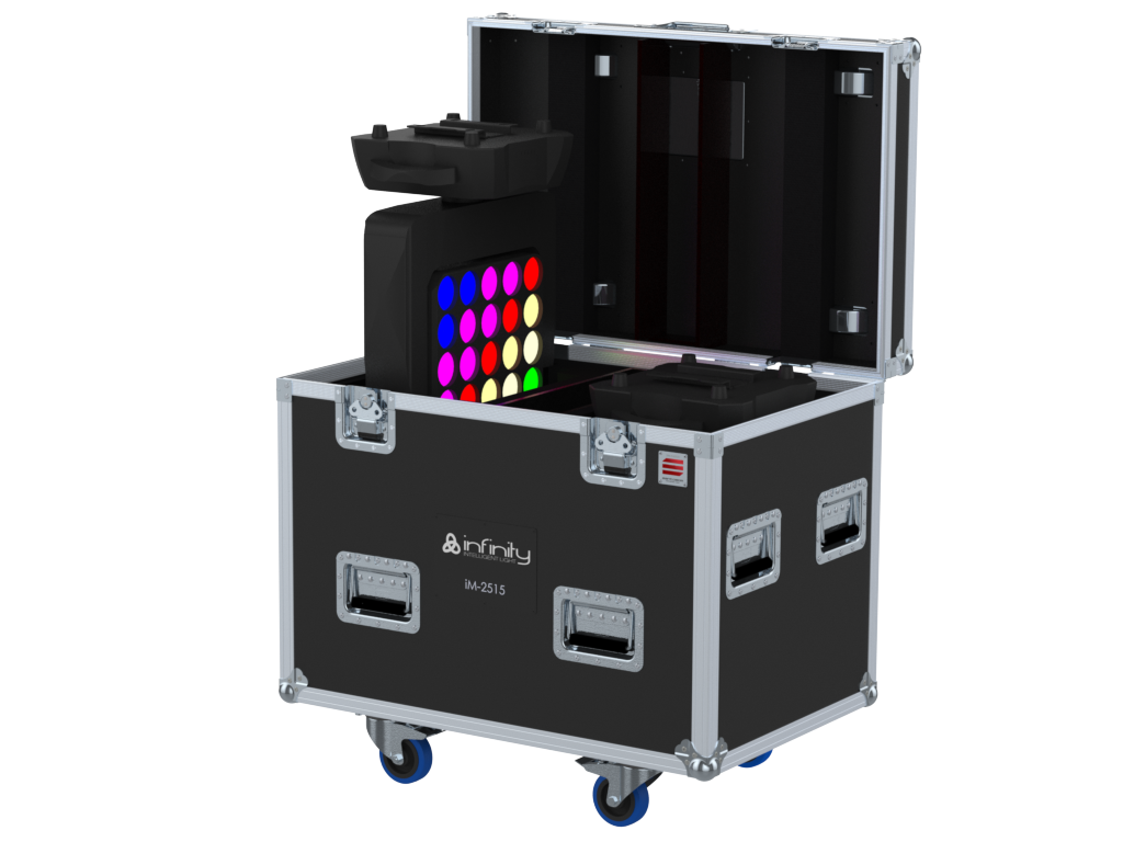 Santosom Moving Head Flight case PRO, 2x Infinity iM-2515