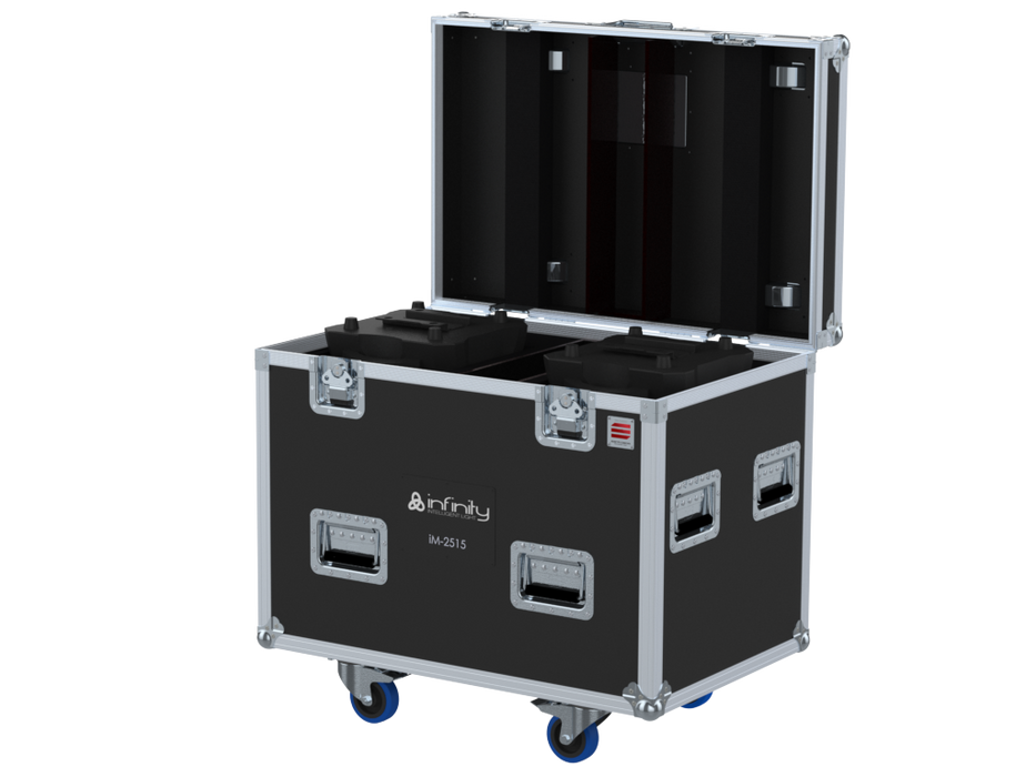 Santosom Moving Head Flight case PRO, 2x Infinity iM-2515