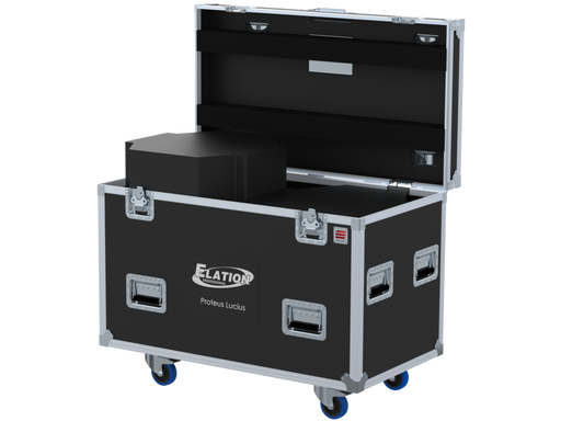 Santosom Moving Head Flight case PRO, 2x Elation Proteus Lucius (No Foam shell)