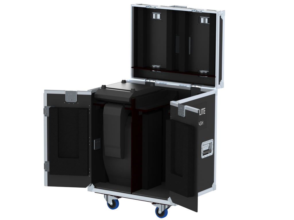 Santosom Moving Head Flight case PRO, 2x Vari lite VLZ WASH