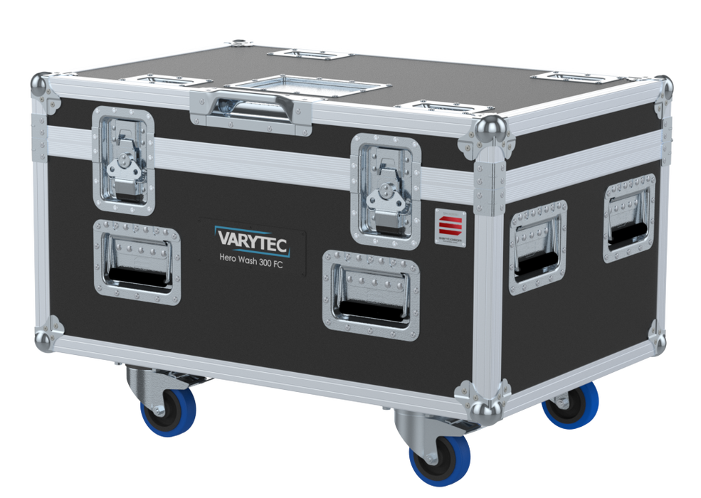 Santosom Moving Head Flight case PRO, 4x Varytec Hero Wash 300 FC