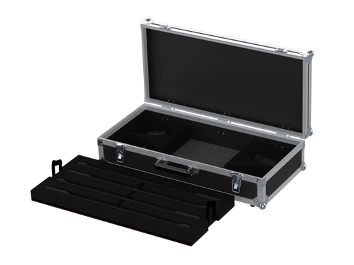 Santosom Microfone  Flight case, 4x Shure Gooseneck MX418 + 412B