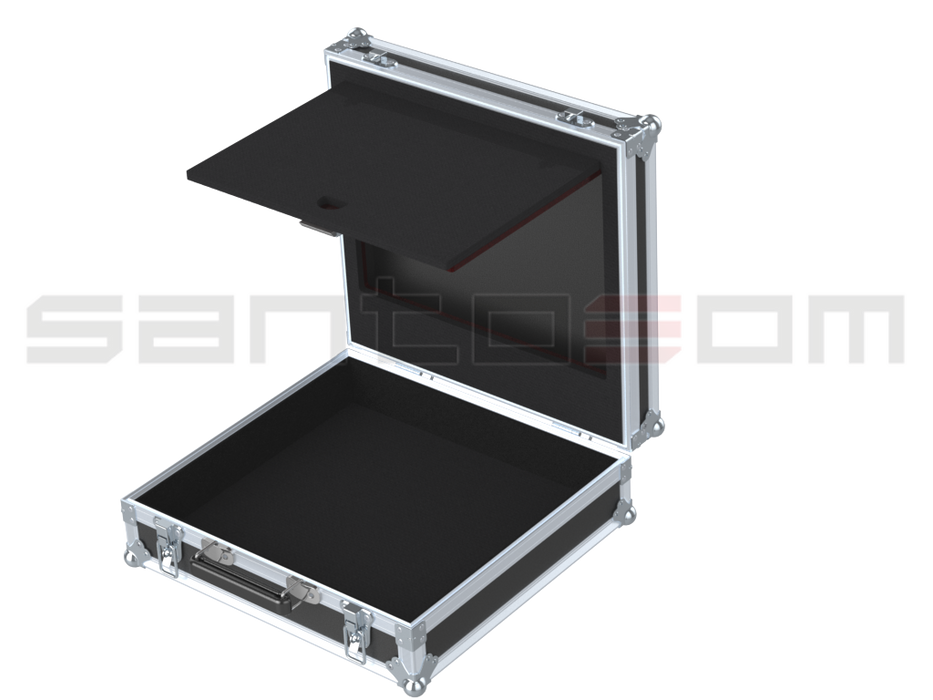 Santosom Microphone Flight case, 2x Shure UA870