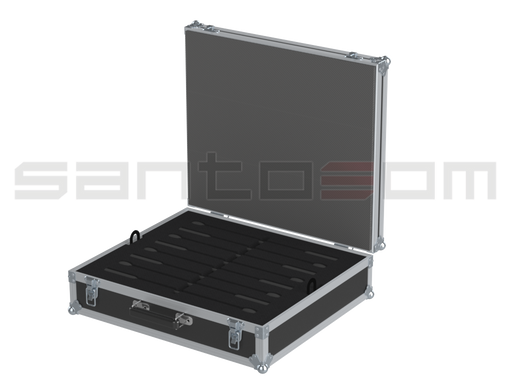 Santosom Microfone  Flight case, 8x Shure MX412 + 412b