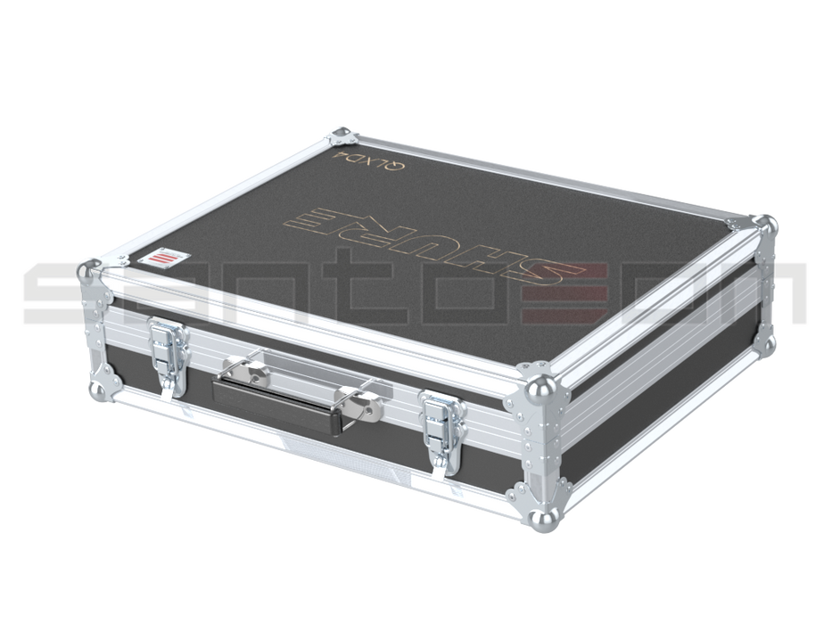 Santosom Microphone Flight case, Shure QLXD4
