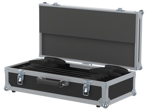 SANTOSOM MICROPHONE Flight case, Sennheiser 4x Sennheiser MAT133 + 4x MEG 14-40