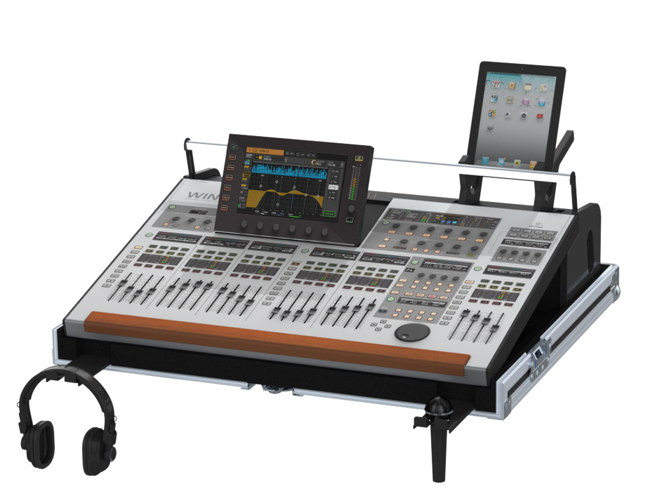 Santosom Mixer Flight case PRO-3, Behringer Wing