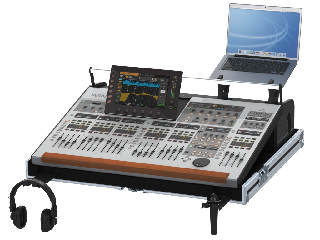 Santosom Mixer Flight case PRO-3, Behringer Wing