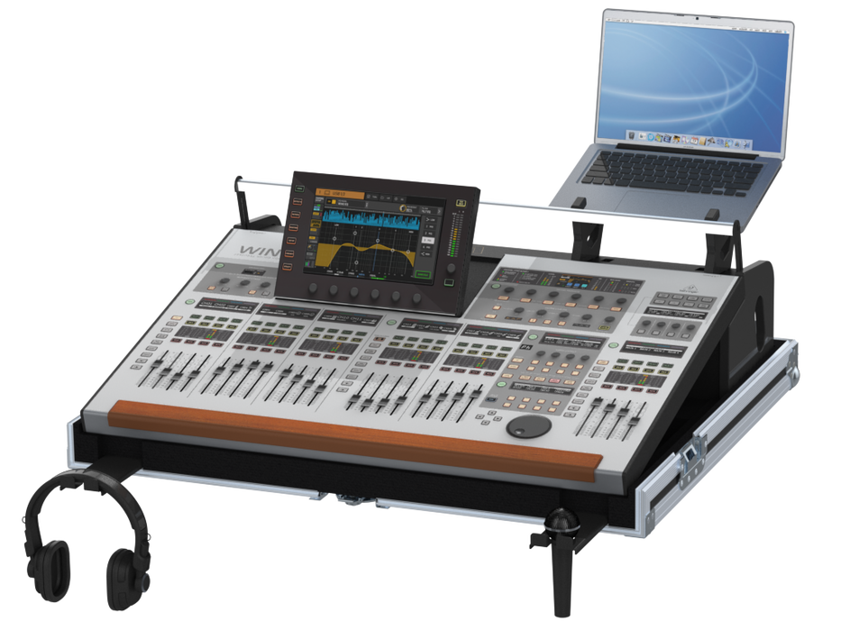 Santosom Mixer Flight case PRO-3, Behringer Wing
