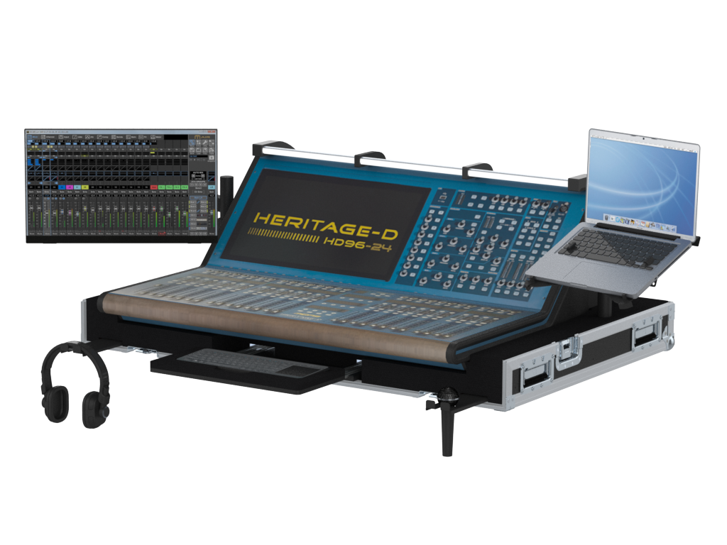 Santosom MIXER Flight case PRO-32, Midas Heritage-D HD96