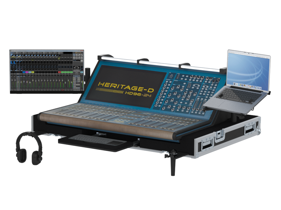Santosom MIXER Flight case PRO-32, Midas Heritage-D HD96