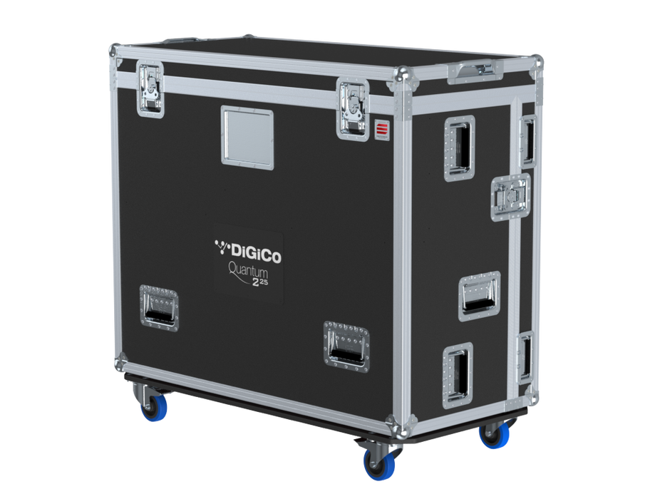SANTOSOM MIXER Flight case PRO-3, DiGiCo QUANTUM 225