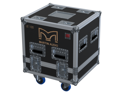 Santosom Monitor Flight Case PRO, 2x Martin LE100