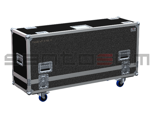 Santosom Monitor Flight case, 4x Fame MT12 MKIII