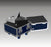 Santosom Monitor Flight Case, 2 Nexo 45N12