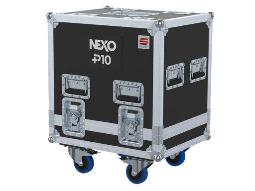 Santosom Cabinet Flight case PRO, 2x NEXO P10