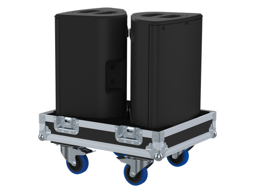Santosom Cabinet Flight case PRO, 2x NEXO P10