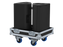 Santosom Cabinet Flight case PRO, 2x NEXO P10