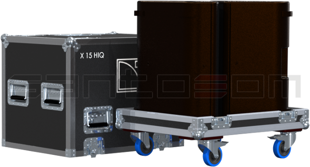 Santosom Monitor Flight case PRO, 2x L-Acoustics X15HiQ
