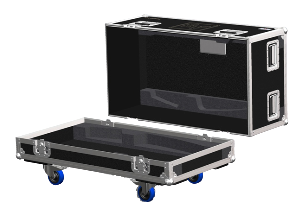 Santosom Monitor Flight Case, 2x EV TX1152FM