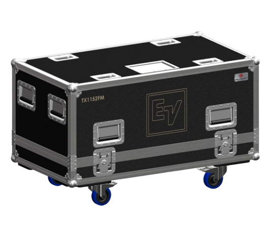 Santosom Monitor Flight Case, 2x EV TX1152FM