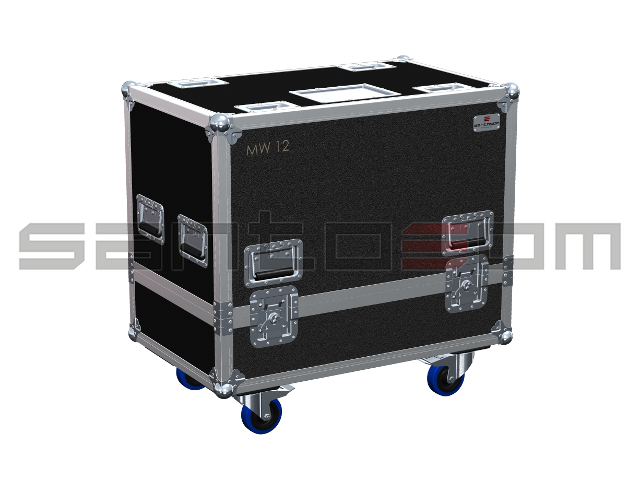 Santosom Monitor Flight case 2x Monitor EAW MW12
