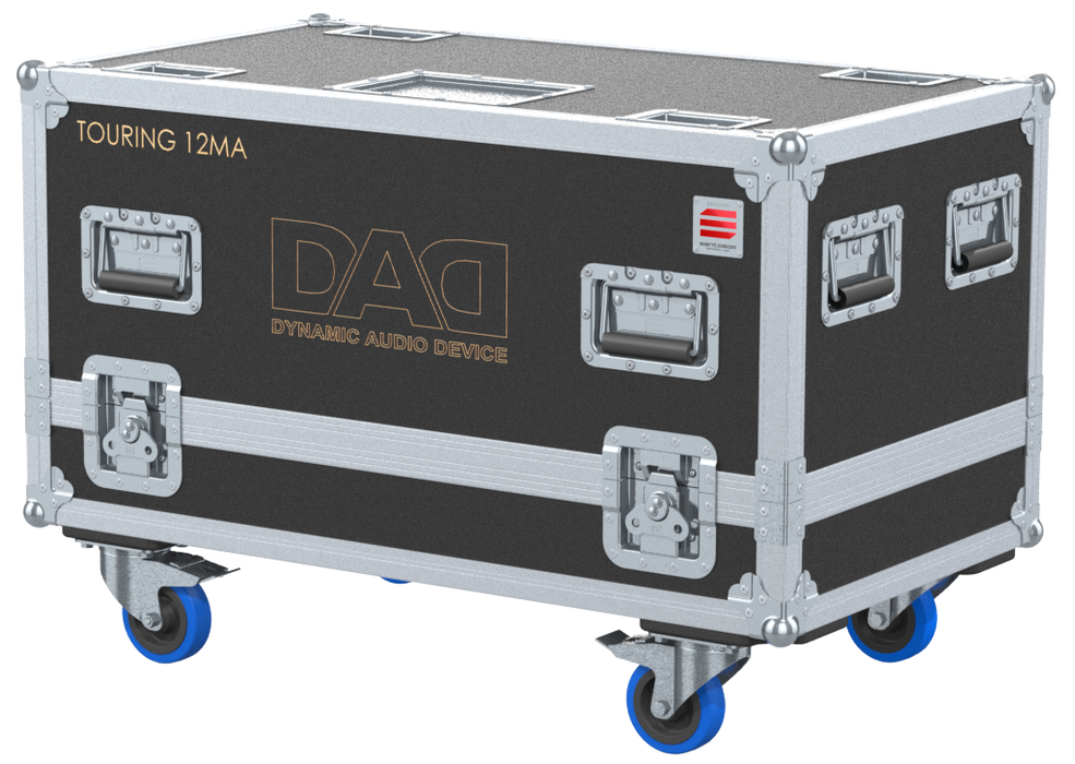 Santosom Monitor Flight Case PRO, 2x DAD Touring 12MA