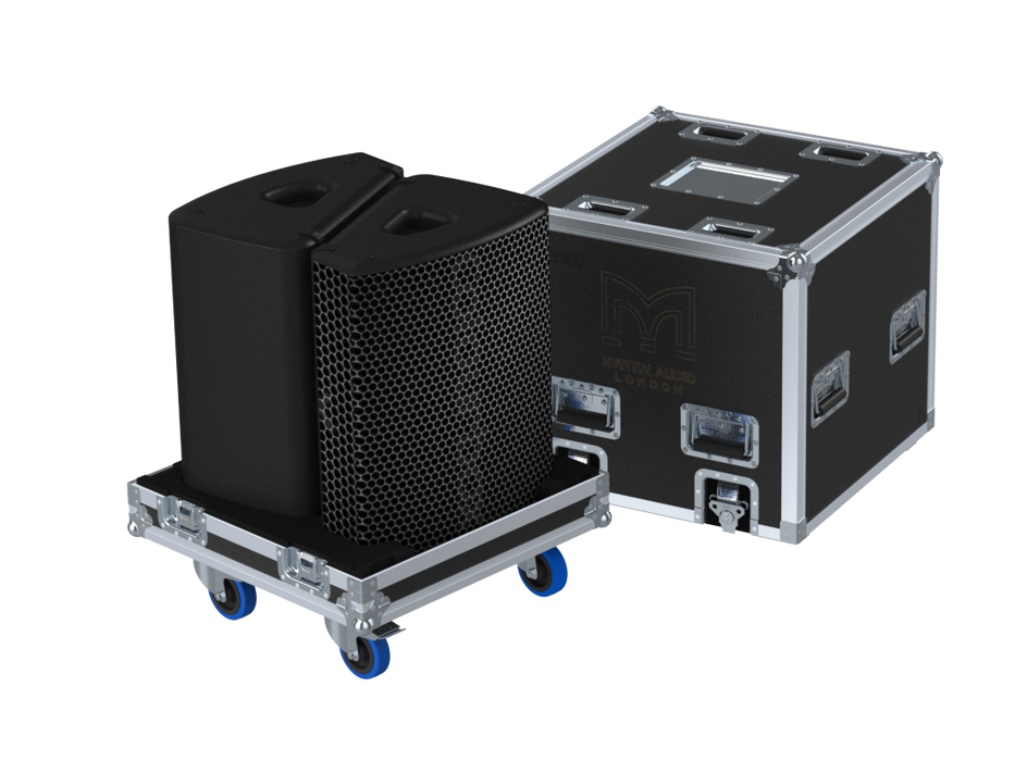 Santosom Flight case PRO, 2x Martin Audio XE300