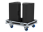 Santosom Cabinet Flight case PRO, 2x NEXO P15