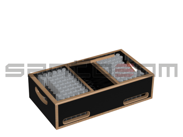 Santosom Module 96x Spigot Ø17x92 + 100x R-Spring