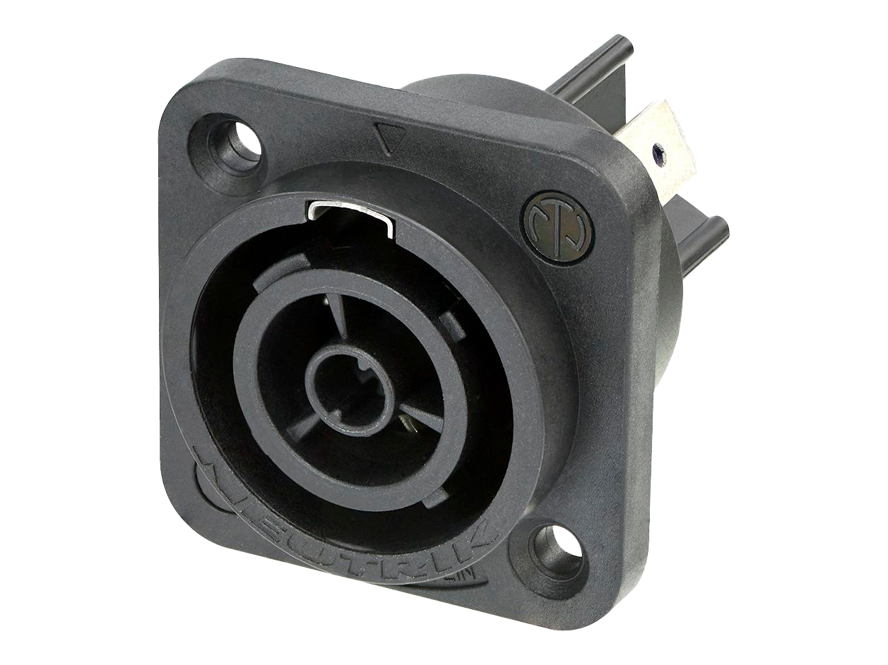 NEUTRIK Powercon True1 Female Panel Plug 16A (Out) Neutrik