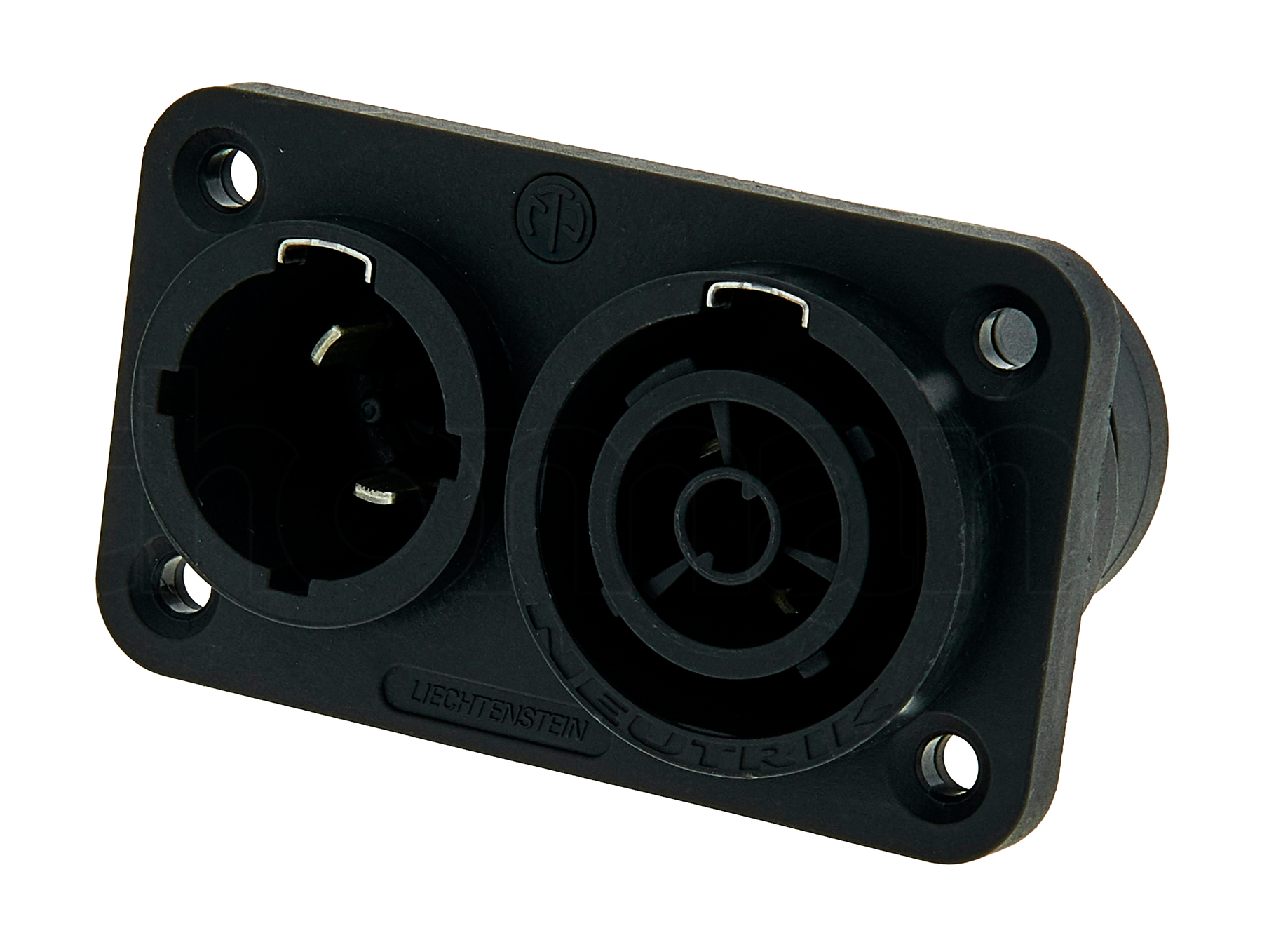 NEUTRIK Powercon True1 plug panel 16A (IN-Out) Neutrik