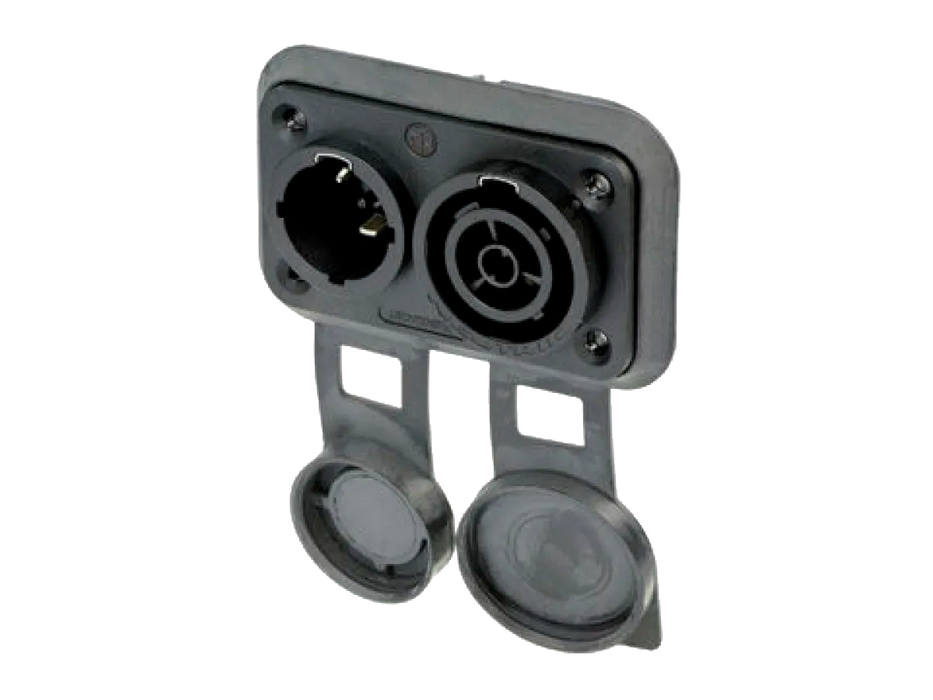 NEUTRIK Powercon True1 plug panel 16A (IN-Out) Neutrik