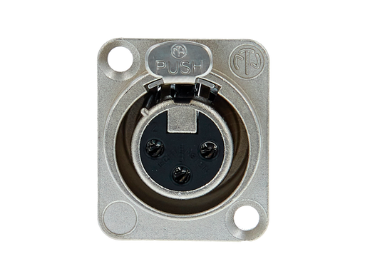 NEUTRIK XLR Neutrik 3P panel female XLR plug