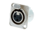 NEUTRIK XLR Neutrik 3P panel female XLR plug