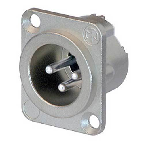 Neutrik XLR Neutrik XLR socket 3 pin. Male universal