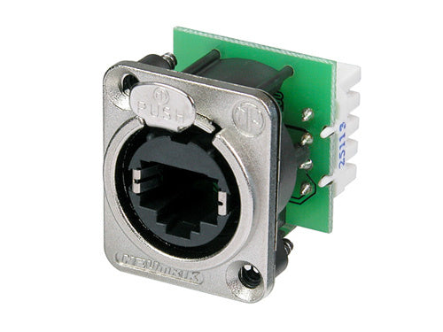 EtherCON RJ45 IDC Krone Cat.5 Chassis connector, Neutrik NE8FDV-YK