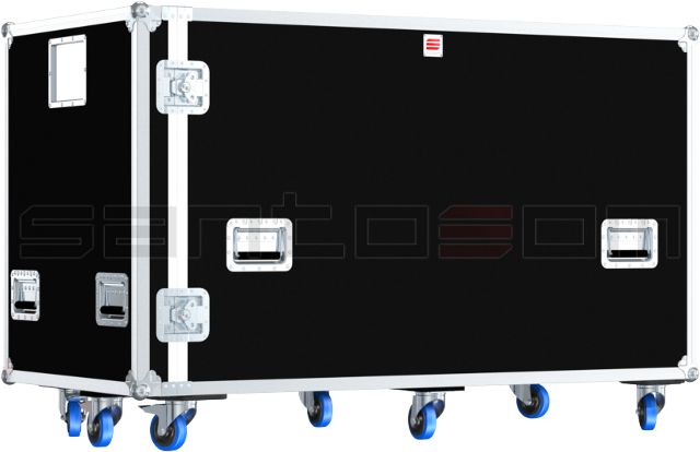 Santosom Orchestra Flight Case PRO, Vibrafone (150x81x93 cm)