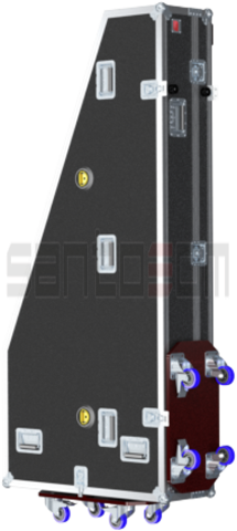 Santosom Orchestra Flight Case, Cravo Italiano W1850xD800xH230mm