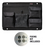 PLASTIC CASES ACCESSORY LID Panel With ORGANIZED POUCHES for 5325 & 5326