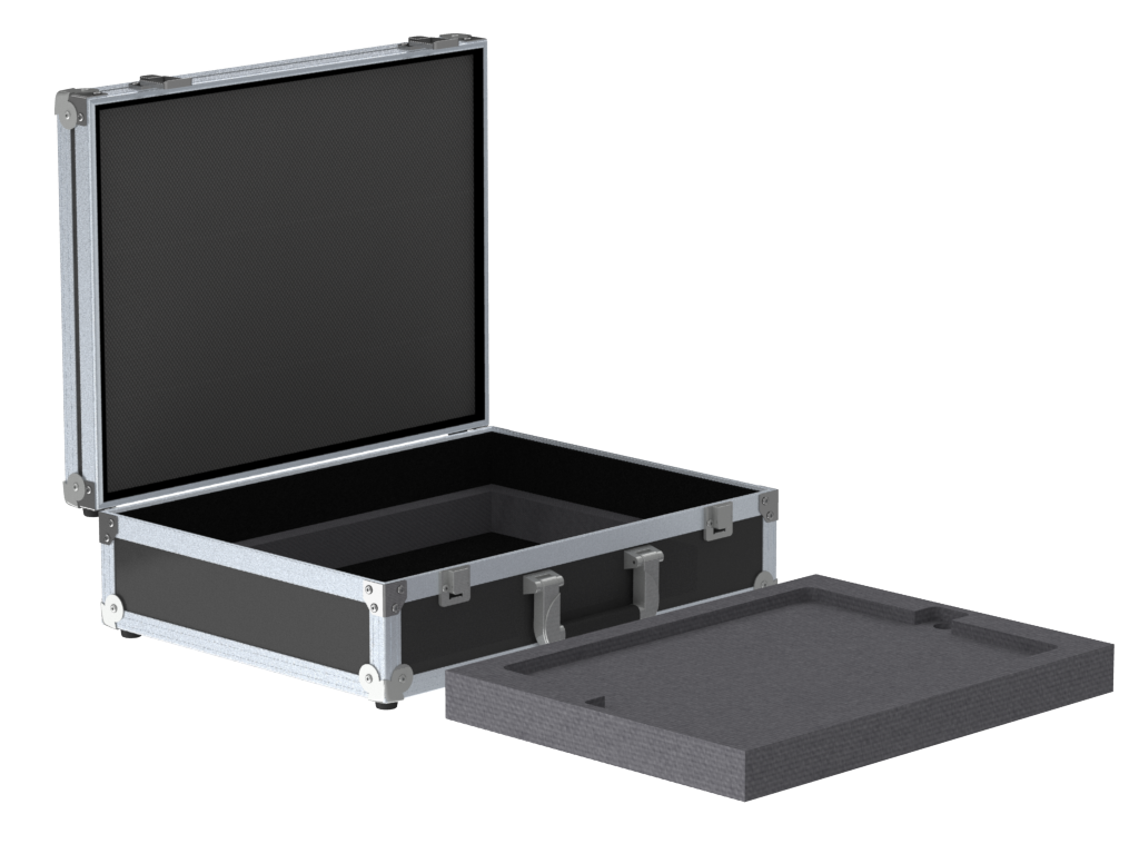 Santosom Flight case, PC laptop 16" (max: 375x263x22)