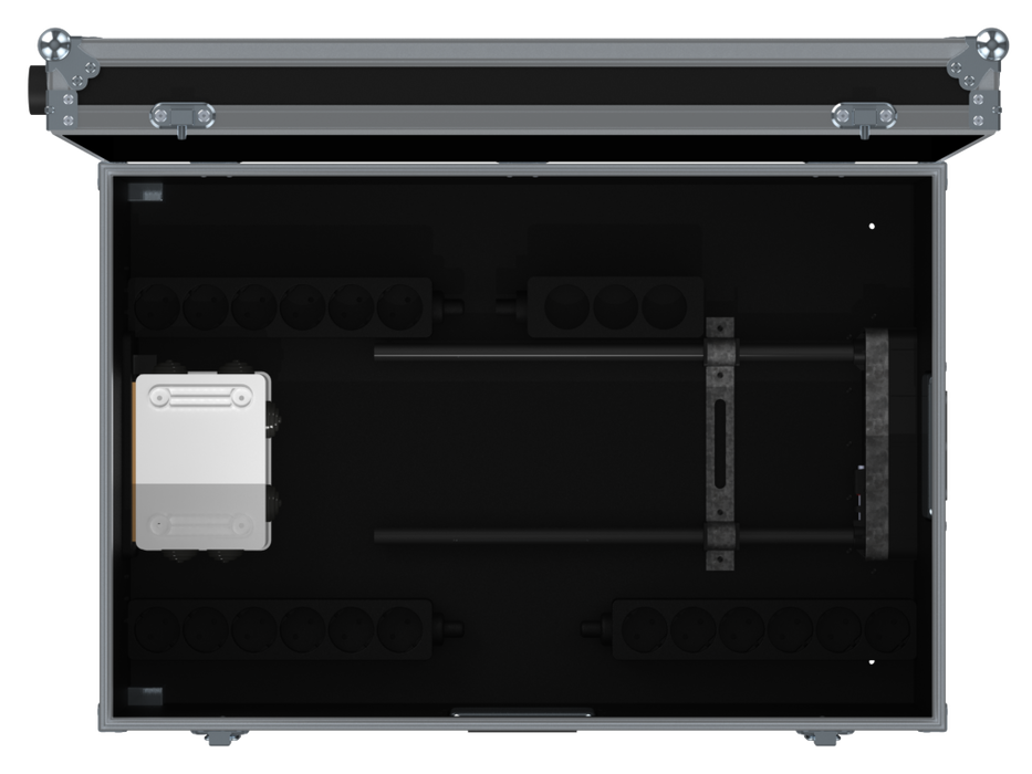 Santosom Tablets Flight case 20x Tablet 10" (294x205x11 mm) + wifi