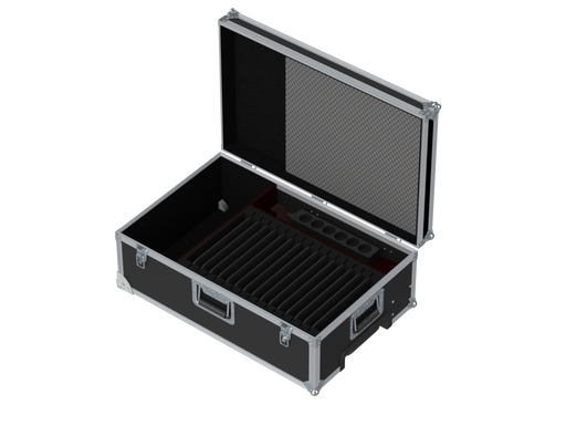 Santosom Flight case, 16x Tablets/PC (265x185x24) w/power